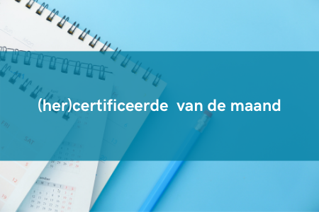 Gecertificeerde van de maand IPMA Certificering